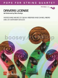 Drivers License (Score & Parts)